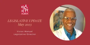 Advocacy Spotlight 2023 with picture of Victor